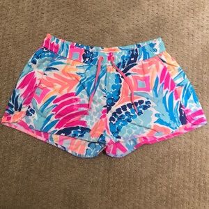 Multicolored Lilly Pulitzer beach shorts